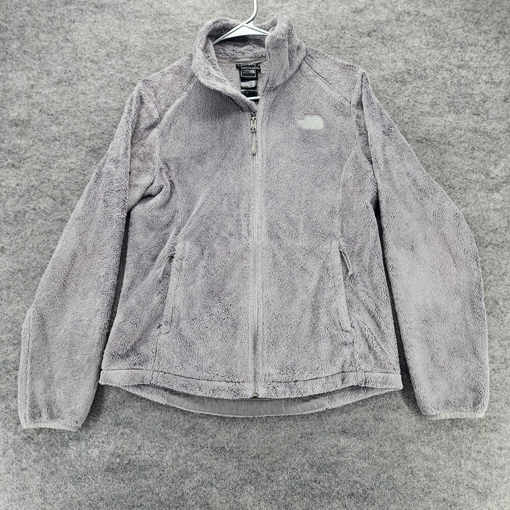 The North Face Jacket Womens Small Gray Full Zip Long Sleeve